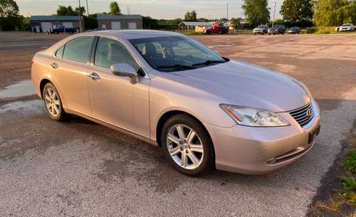 2009 Lexus ES350 4 DR Sedan Tan Ext w Black Leather Int Sharp - cars... for sale in Neenah, WI