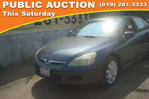 2007 Honda Accord Sdn Public Auction Opening Bid - cars & trucks -... for sale in Mission Valley, CA