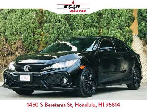 AUTO DEALS 2018 Honda Civic EX-L w/Navigation Hatchback 4D - cars for sale in Honolulu, HI