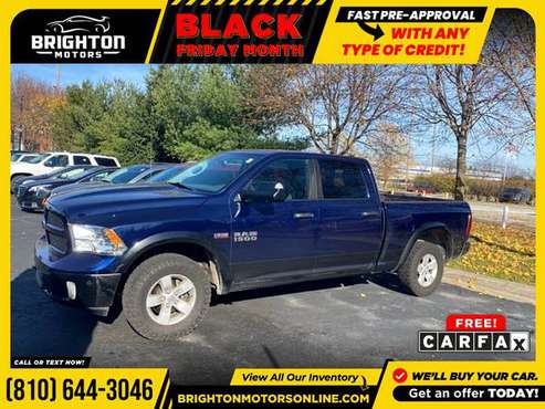 2015 Ram *1500* *OutdoorsmanCrew* *Cab* FOR ONLY $391/mo! - cars &... for sale in Brighton, MI