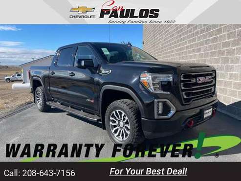 2019 GMC Sierra 1500 AT4 pickup Onyx Black - - by for sale in Jerome, ID