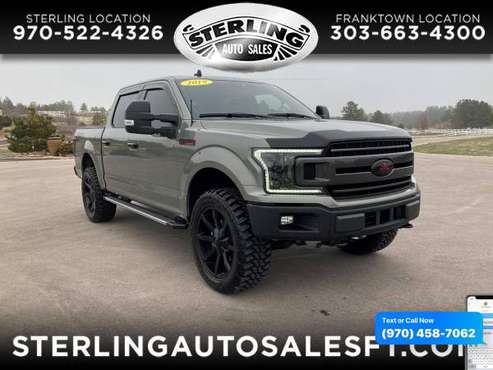 2019 Ford F-150 F150 F 150 SuperCrew 139 XLT 4WD - CALL/TEXT TODAY! for sale in Sterling, CO