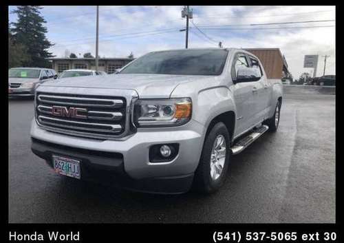 2015 GMC Canyon 2wd Sle - cars & trucks - by dealer - vehicle... for sale in Coos Bay, OR