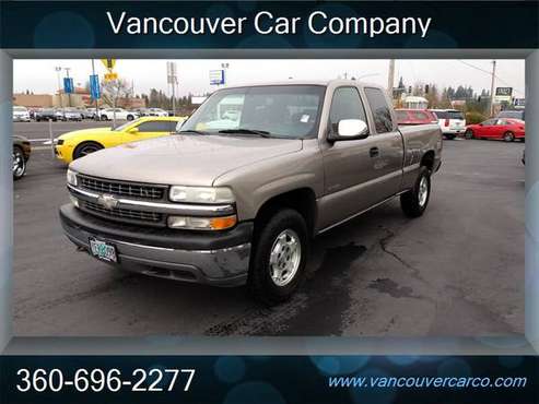 2001 Chevrolet Silverado 1500 4x4! 4dr Extended Cab! Local Truck!... for sale in Vancouver, OR