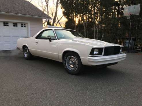 White 1978 El Camino - cars & trucks - by owner - vehicle automotive... for sale in Lynnfield, MA