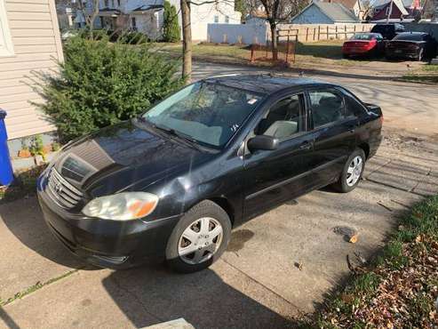 2003 Toyota Corolla - cars & trucks - by owner - vehicle automotive... for sale in Chagrin Falls, OH