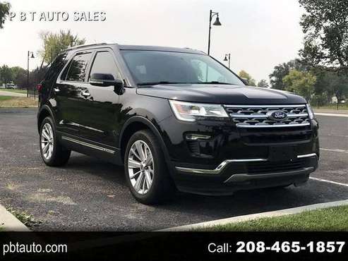 2019 Ford Explorer Limited 4x4 3rd Row - cars & trucks - by dealer -... for sale in Nampa, ID