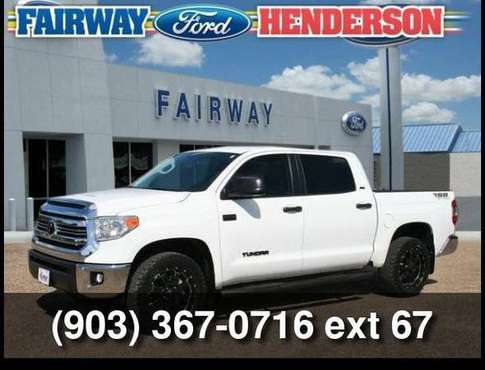 2017 Toyota Tundra SR5 CrewMax for sale in Henderson, TX