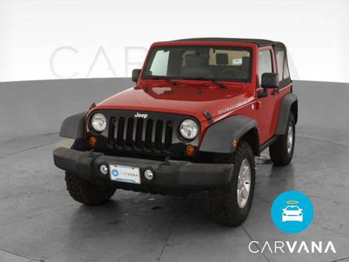 2010 Jeep Wrangler Rubicon Sport Utility 2D suv Red - FINANCE ONLINE... for sale in Valhalla, NY