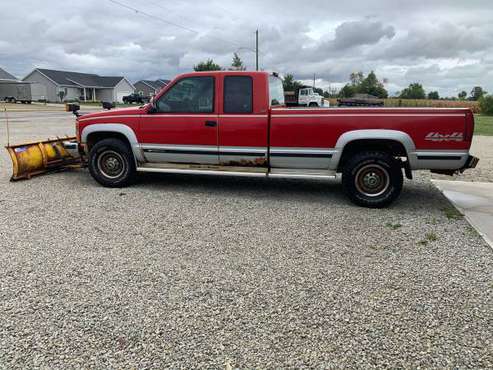 1994 Chevy 8600 GVW Extended Cab Truck With Snow Plow - cars &... for sale in Chickasaw, OH
