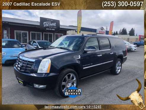 2007 Cadillac Escalade ESV Base AWD 4dr SUV - - by for sale in Tacoma, WA