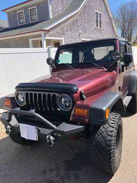 03 TJ 4 0 lifted no rust for sale in RI