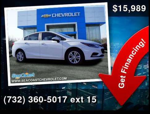 2018 Chevrolet Chevy Cruze LT Auto - - by dealer for sale in Ocean, NJ