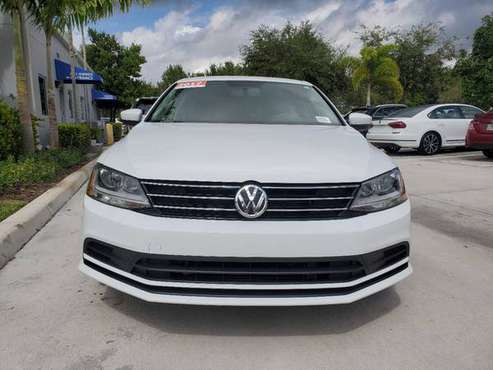 2017 *Volkswagen* *Jetta* *1.4T S Manual* Pure White for sale in Coconut Creek, FL