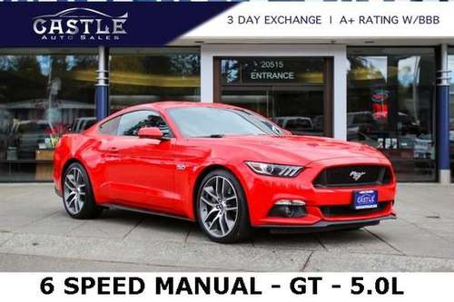 2017 Ford Mustang GT Coupe - cars & trucks - by dealer - vehicle... for sale in Lynnwood, OR