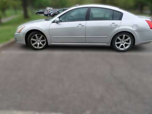 Silver Nissan Maxima 2007 3 5 SE 90k miles - - by for sale in Monsey, NY