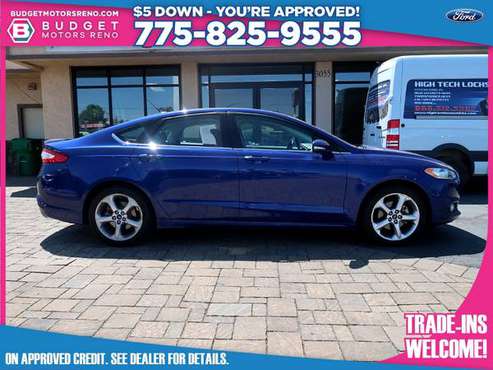 2014 Ford Fusion SE Sedan 47, 003 237/mo - - by dealer for sale in Reno, NV