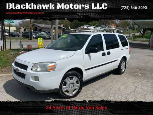 2008 Chevy Uplander Cargo Van Runs and Shifts LIKE NEW! - cars & for sale in Beaver Falls, OH