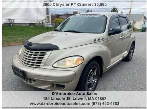 2005 Chrysler PT Cruiser Base 4dr Wagon LOW MILES 90 DAY for sale in LOWELL, RI