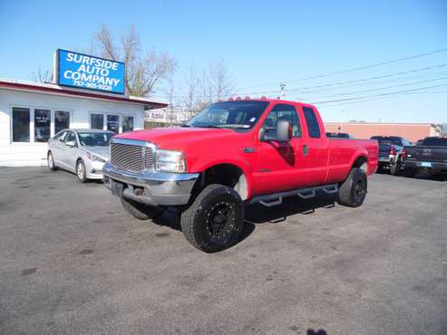 LIFTED 1999 FORD F350 XLT POWERSTROKE DIESEL - - by for sale in Norfolk, VA