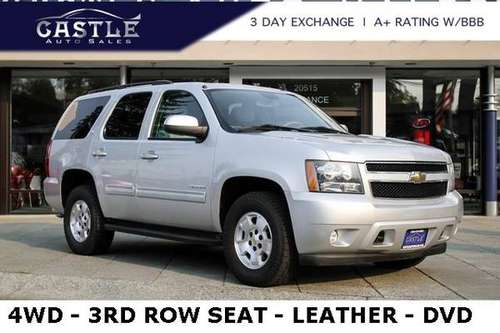 2011 Chevrolet Tahoe 3RD ROW SEAT 4x4 4WD Chevy LT SUV - cars &... for sale in Lynnwood, WA