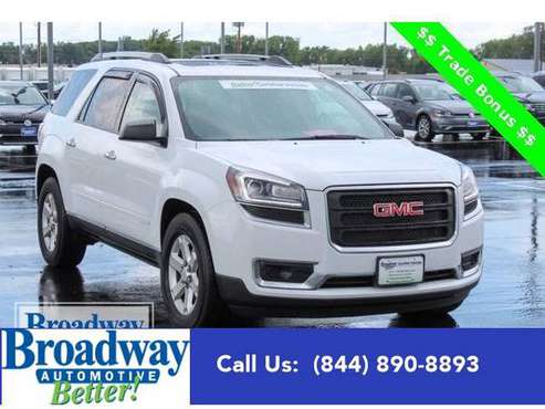 2016 GMC Acadia SUV SLE-2 Green Bay for sale in Green Bay, WI