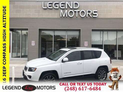 2016 Jeep Compass High Altitude for sale in Waterford, MI
