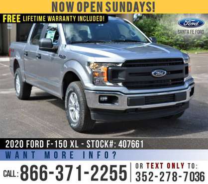 *** 2020 FORD F150 XL 4WD *** SAVE Over $6,000 off MSRP! - cars &... for sale in Alachua, GA