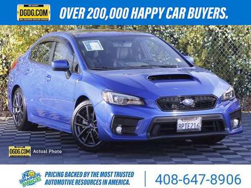 2018 Subaru WRX Limited sedan WR Blue Pearl - cars & trucks - by... for sale in San Jose, CA