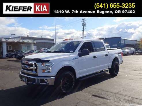 2016 Ford F-150 4x4 4WD F150 Truck Crew cab XLT SuperCrew - cars &... for sale in Eugene, OR