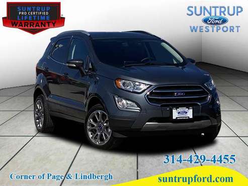 2020 Ford EcoSport Titanium - - by dealer - vehicle for sale in Saint Louis, MO
