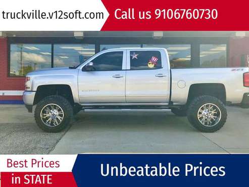 2017 Chevrolet Silverado 1500 Crew Cab Z71 LT Pickup 4D 6 1/2 ft -... for sale in Cumberland, NC