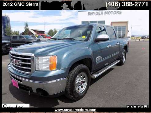 2012 GMC Sierra SL 1500, super clean, 4x4, well maintained for sale in Belgrade, MT