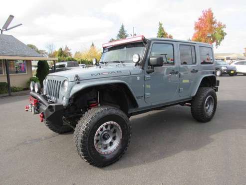 2015 *Jeep* *Wrangler* Unlimited Sport *4WD* *MOAB* *LIFTED* *WINCH* for sale in Portland, OR