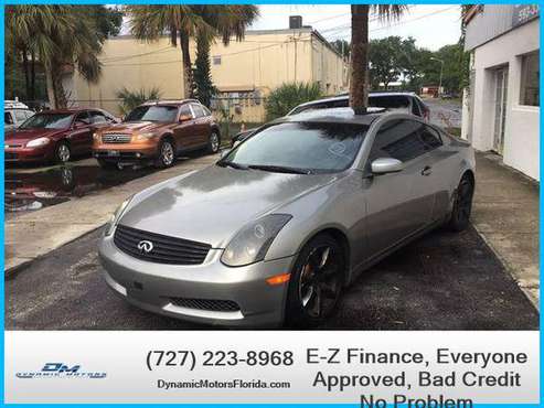 2004 INFINITI G G35 Coupe 2D CALL OR TEXT TODAY! - cars & trucks -... for sale in Clearwater, FL