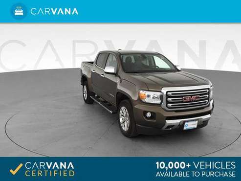 2016 GMC Canyon Crew Cab SLT Pickup 4D 5 ft pickup Brown - FINANCE for sale in Hartford, CT