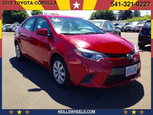 💥2016 TOYOTA COROLLA💥 🎉 $177 Monthly Payment 🎉 - cars & trucks - by... for sale in Eugene, OR