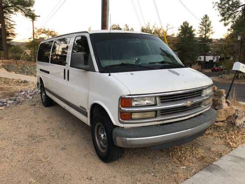 Chevy Express 3500 15 Seat Van - cars & trucks - by owner - vehicle... for sale in Prescott, AZ
