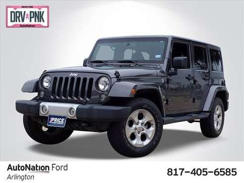 2014 Jeep Wrangler Unlimited Sahara 4x4 4WD Four Wheel SKU:EL231217... for sale in Arlington, TX
