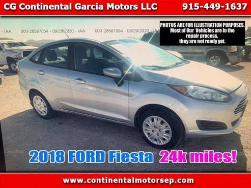 2018 Ford Fiesta S Sedan - cars & trucks - by dealer - vehicle... for sale in El Paso, TX