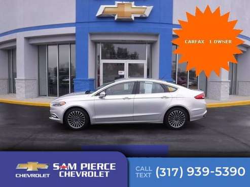 2017 Ford Fusion SE - cars & trucks - by dealer - vehicle automotive... for sale in Daleville, IN