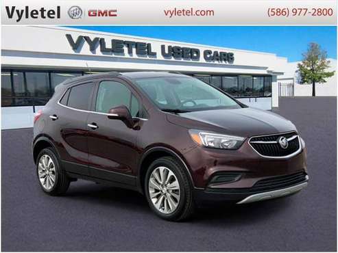 2017 Buick Encore SUV FWD 4dr Preferred - Buick Black Cherry - cars... for sale in Sterling Heights, MI