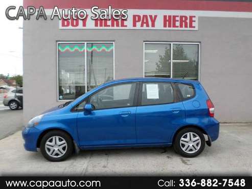 2007 Honda Fit 5-Speed AT BUY HERE PAY HERE for sale in High Point, NC