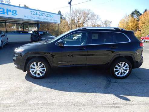 2017 Jeep Cherokee Limited 4X4 - cars & trucks - by dealer - vehicle... for sale in Butler, PA