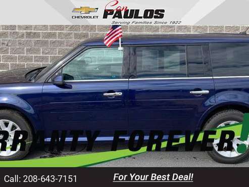 2011 Ford Flex SEL suv Blue - cars & trucks - by dealer - vehicle... for sale in Jerome, ID