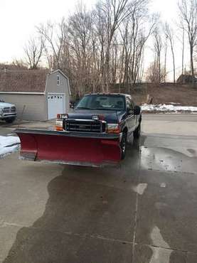 2001 Ford F250 & Plows - cars & trucks - by owner - vehicle... for sale in Caledonia, MI