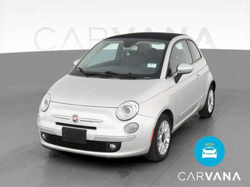 2012 FIAT 500 500C Lounge Convertible 2D Convertible Silver -... for sale in Rochester , NY