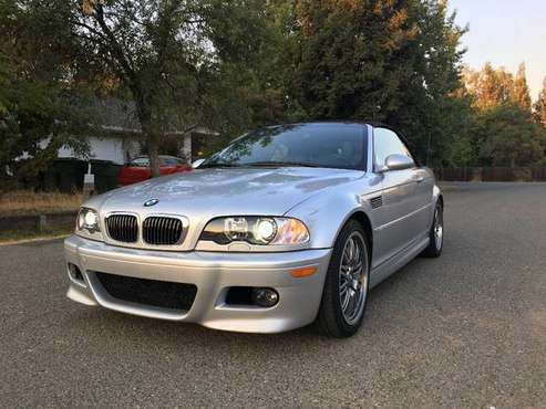 Low Miles 2003 BMW M3 E46 Metallic Silver Convertible SMG - cars &... for sale in Elverta, CA