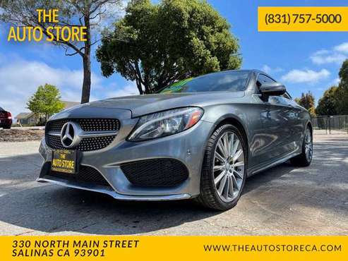 2017 MERCEDES BENZ C300 COUPE - - by dealer - vehicle for sale in CA