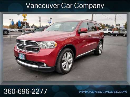2013 Dodge Durango Crew AWD! One Local Owner! Leather! Moonroof! -... for sale in Vancouver, OR